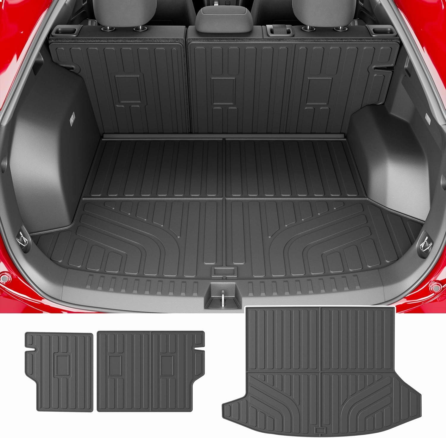 powoq Cargo Mat Compatible with 2025 Chevy Equinox GMC Terrain No EV Trunk Mat Cargo Liner Trunk Liner Replacement for 2025 Chevy Equinox Accessories