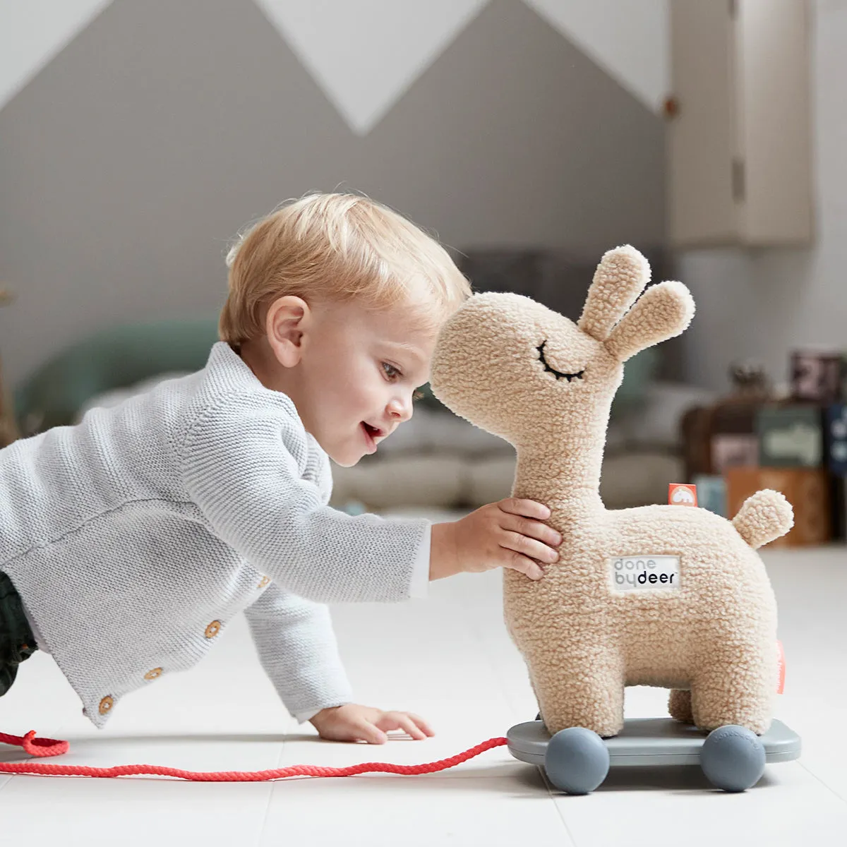 Pull along 2-in-1 toy - Lalee - Sand