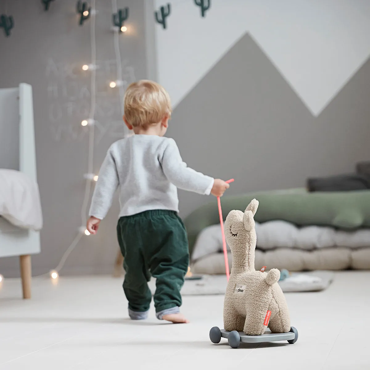 Pull along 2-in-1 toy - Lalee - Sand