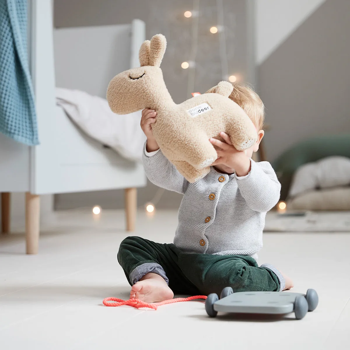 Pull along 2-in-1 toy - Lalee - Sand