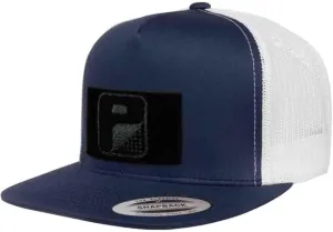 Pull Patch Tactical Hat | Authentic Snapback Flat Bill Trucker Cap | 2x3 Loop Surface to Attach Morale Hook Patches