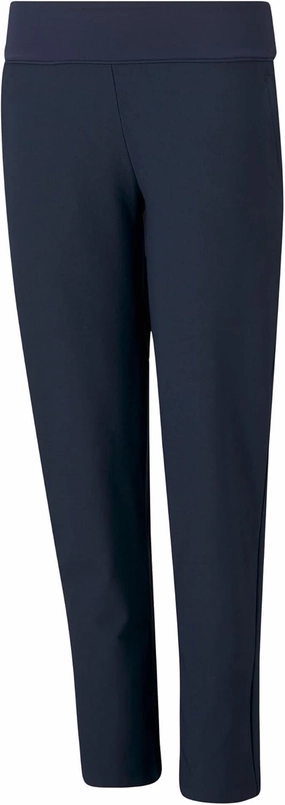 PUMA Golf Womens Girls Pants, Navy Blazer, X-Large US