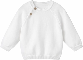 pureborn Baby Toddler Boys Girls Pullover Sweater Cotton Knit Button Closure Sweaters