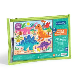 Puzzle Pouch: Mighty Dinosaurs