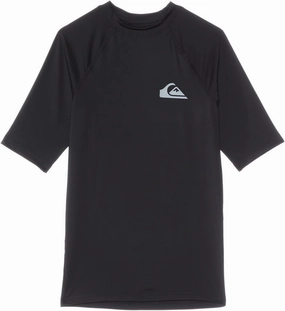 Quiksilver Boys (Age 8-16) Everyday UV Short Sleeve Rashguard