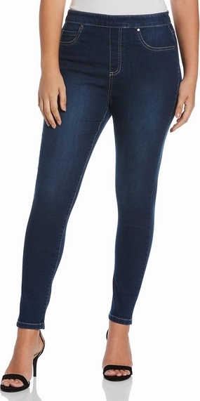 Rafaella Women's Pull-on Skinny Fit Ankle Jeans