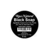 Raw Natural Black Soap Bar