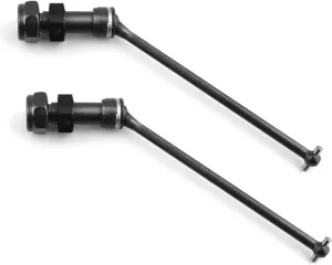 RC Drive Shaft Compatible with JLB for Racing for Cheetah 11101 21101 J3 1/10 RC Car Parts Accessories T89C 2Pcs Metal Drive Shaft CVD EA1061