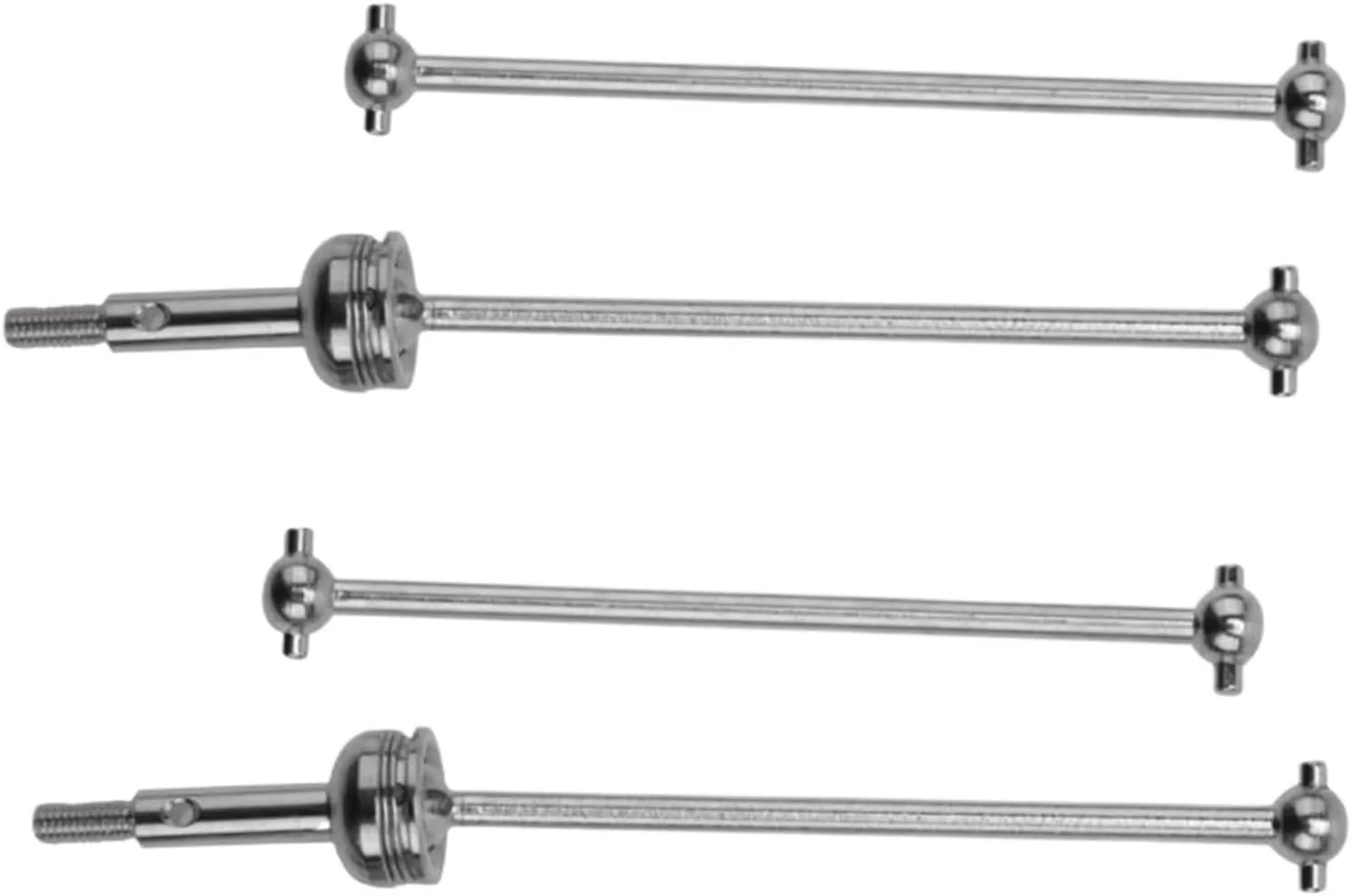 RC Drive Shaft Compatible with Wltoys 144001 1/14 RC Drift for Racing Car Upgrade Parts 4Pcs Front Rear for Universal Drive Shaft Dog Bone CVD