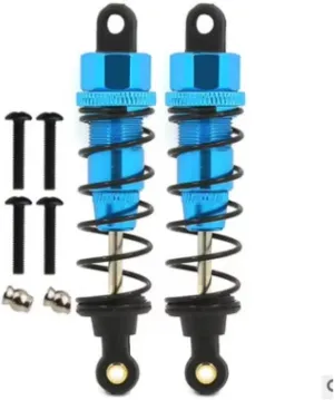 Rc Shock Absorber For Tamiya CC01 For HSP 2PCS Aluminium Metal Shock Absorber 70mm Suspension Absorber For Spring Damper RC Car Crawler Upgrade Parts Replacement(Sky Blue)