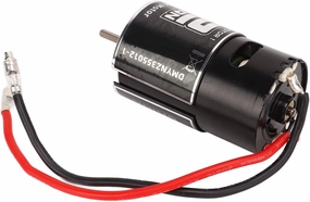 RC Brushed Motor 12T 550 High Speed Motor for 1/10 Scale RC Cars - Compatible with NiMH and LiPo Batteries