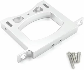 RC Car Accessories Compatible with WPL C14 C24 B14 B24 B16 B36 1/16 RC Crawler Car Upgrade Parts Replacement Accessories Metal Rear Bumper(White)