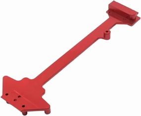 RC Car Accessories for WLtoys for A949 A959 A969 A979 K929 A Type RC Car Parts Accessories Metal Upgrade Refit Second Floor Plate Accessories(Red)
