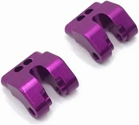 RC Car DIY Parts for WLtoys 124016 124018 1/12 Shock Mounting Mounts Shock Absorber Fixing Device RC Car Metal Upgrade Modification Parts(Purple)