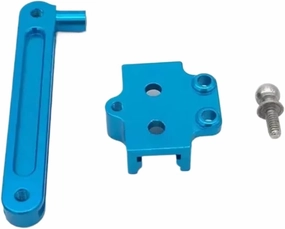 RC Car DIY Parts for Wltoys 12428 12423 for Feiyue for FY-01/02/03/04/05 1/12 Metal Steering Component Steering Servo Saver RC Car Upgrade Parts