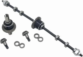 RC Car DIY Parts for WLtoys for Feiyue 12428 12429 12423 12427 1/12 Metal Differential Axle Modification Front and Rear Remote Control Car Upgrade Parts