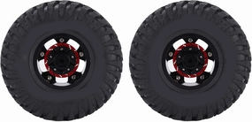 RC Car Tire, Rugged and Durably Rubber Tires with Excellent Grip, Material, Non Slip for Traxas, D90 RC