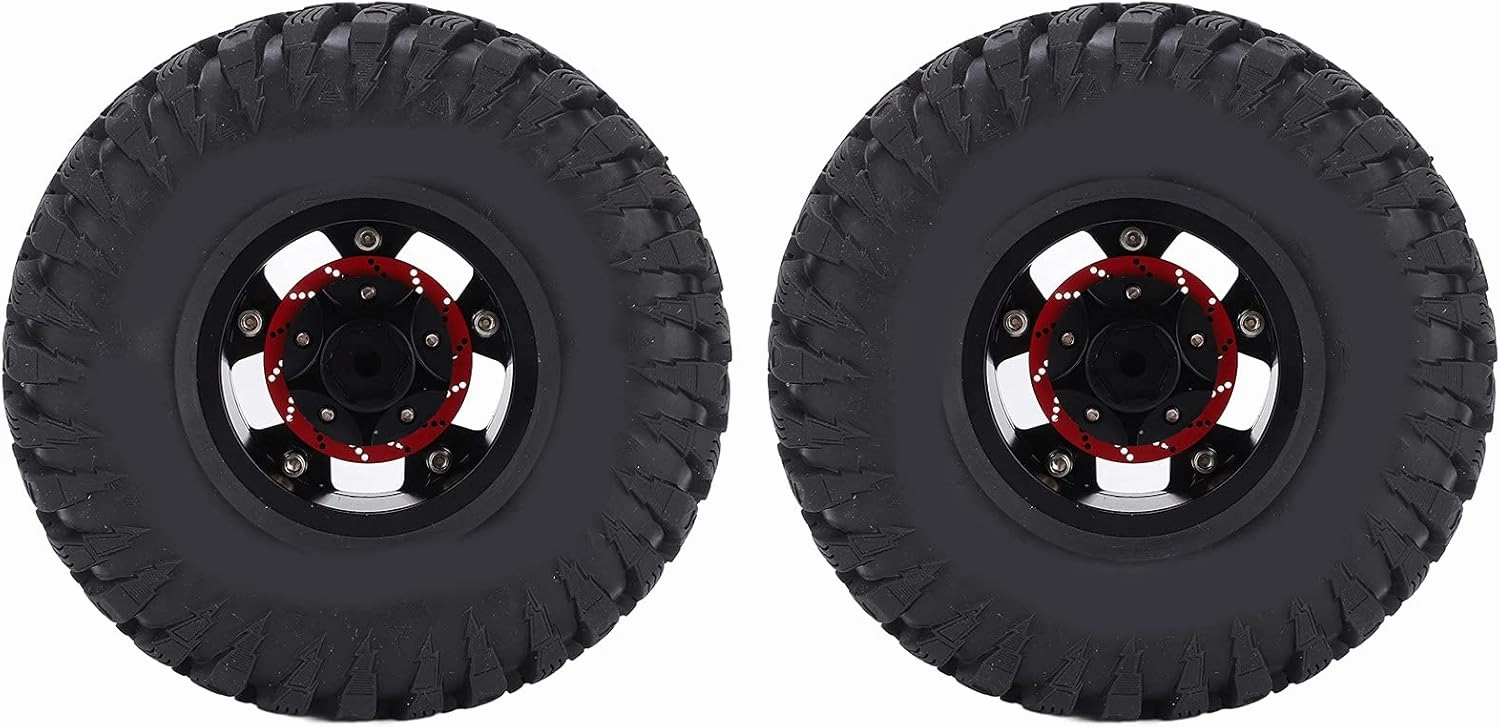 RC Car Tire, Rugged and Durably Rubber Tires with Excellent Grip, Material, Non Slip for Traxas, D90 RC