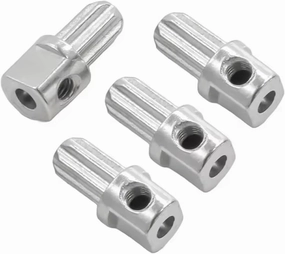 RC Car Upgrade Part for Traxxas for Slash 4X4 for VXL for Rustler for Stampede for Hoss for Remo for Hobby 9EMO HQ727 1/10 4pcs Metal Center Drive Hub 6888 RC Car