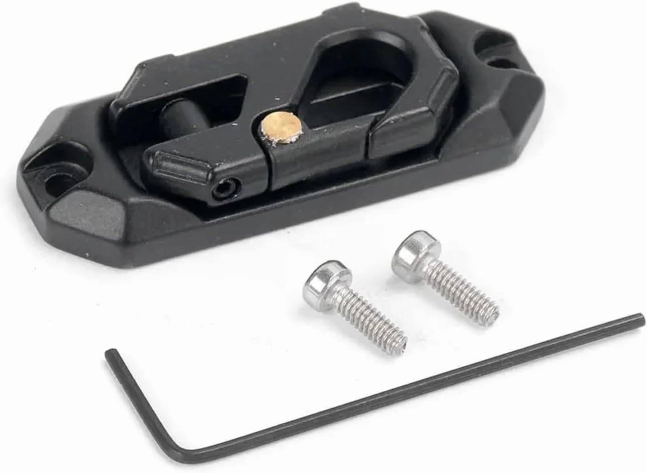 RC Car Upgrade Parts for 1/10 RC Crawler Buggy Car Parts Metal Winch Magnetic Wire Guide Guide Buckle Rescue Trailer Guide Buckle Replacement Parts(Color3)