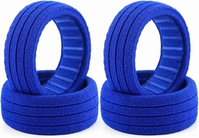 Rc Car Wheel Rim Tire Compatible with Arrma for KRATON for Typhon for HSP for Redcat for Losi for HPI for Kyosho MP9 1/8 RC Car Parts 4Pcs Tire Foam Sponge
