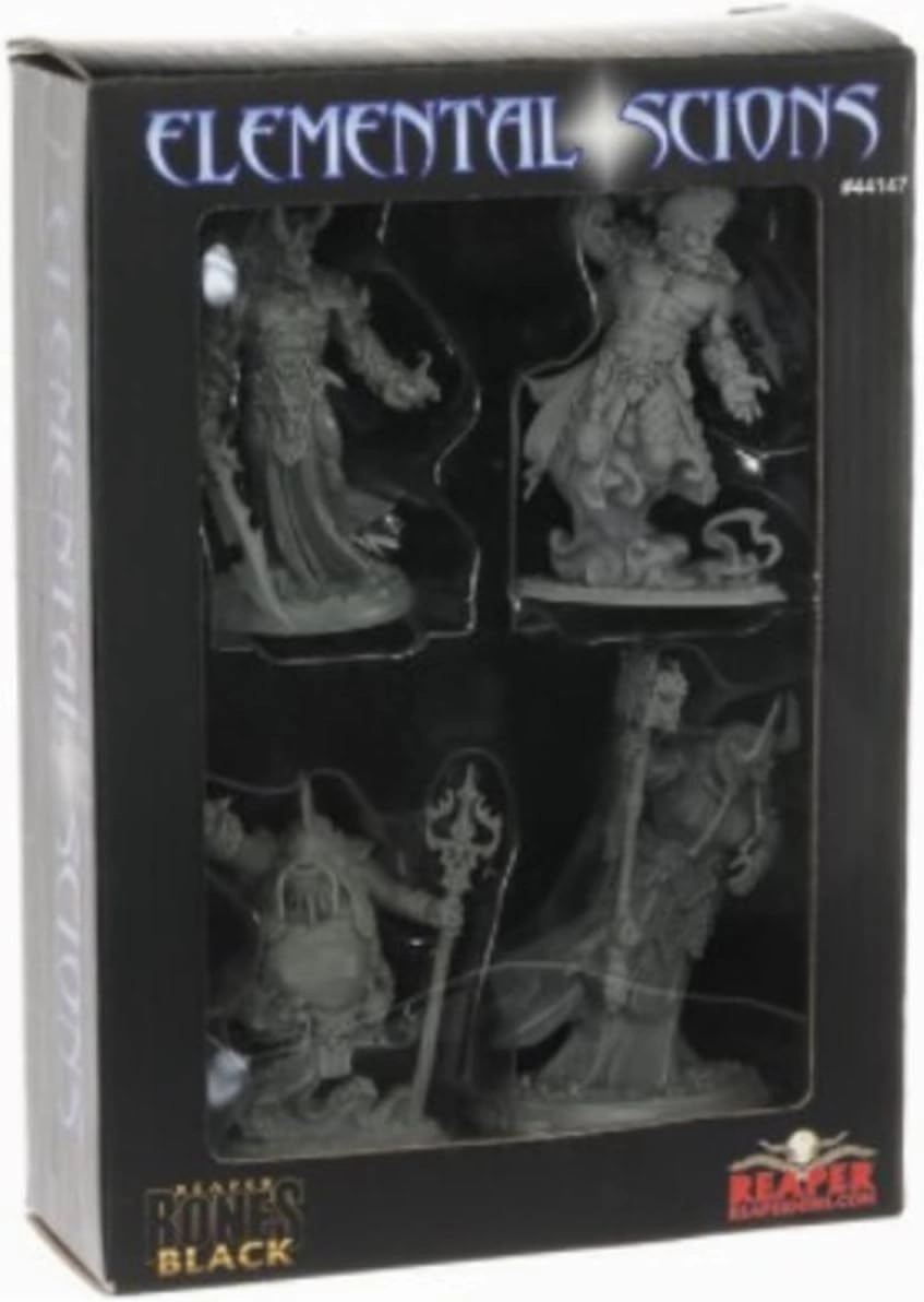 Reaper Bones Black: Elemental Scions Boxed Set