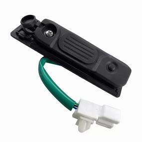 Rear Trunk Lid Release Handle for Mitsubishi Outlander Sport ASX RVR 2011-2020, OEM# 5810A090, ABS Tailgate Boot Handle Replacement, Black & Green