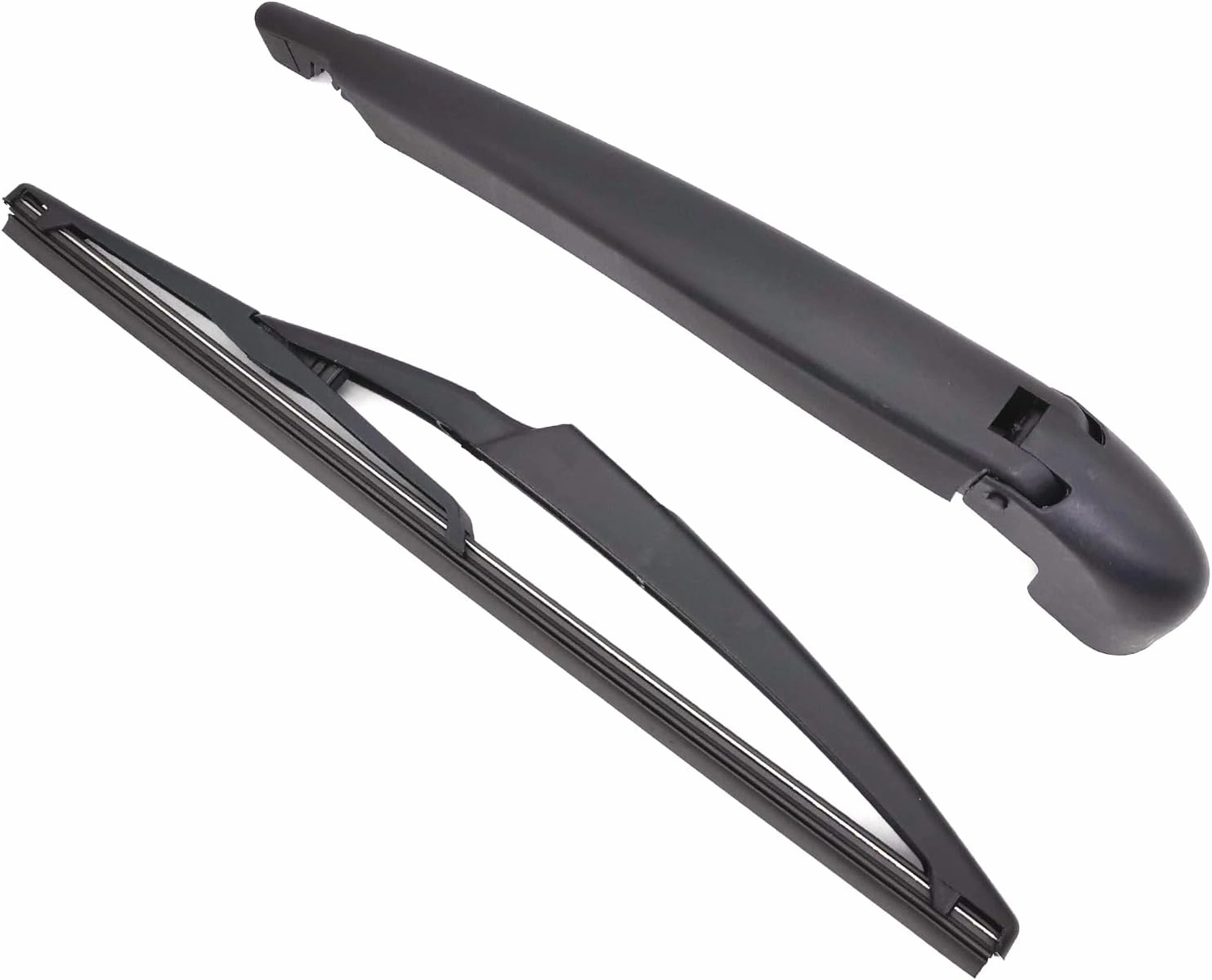 Rear Wiper Arm Blade Set for FIAT 500 2012-2019 Rear Windshield Wiper Arm Blade Assembly 68079869AA 68079870AA