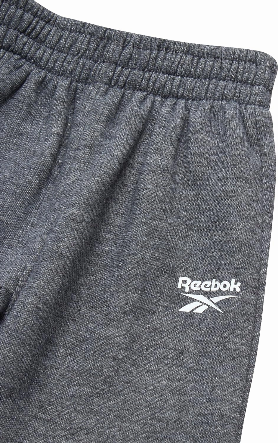 Reebok Toddler Boys Sweatsuit - 3 Piece Cozy Fleece Toddler Boy Outfits with Pullover Hoodie, Athletic Shirt and Boys Joggers