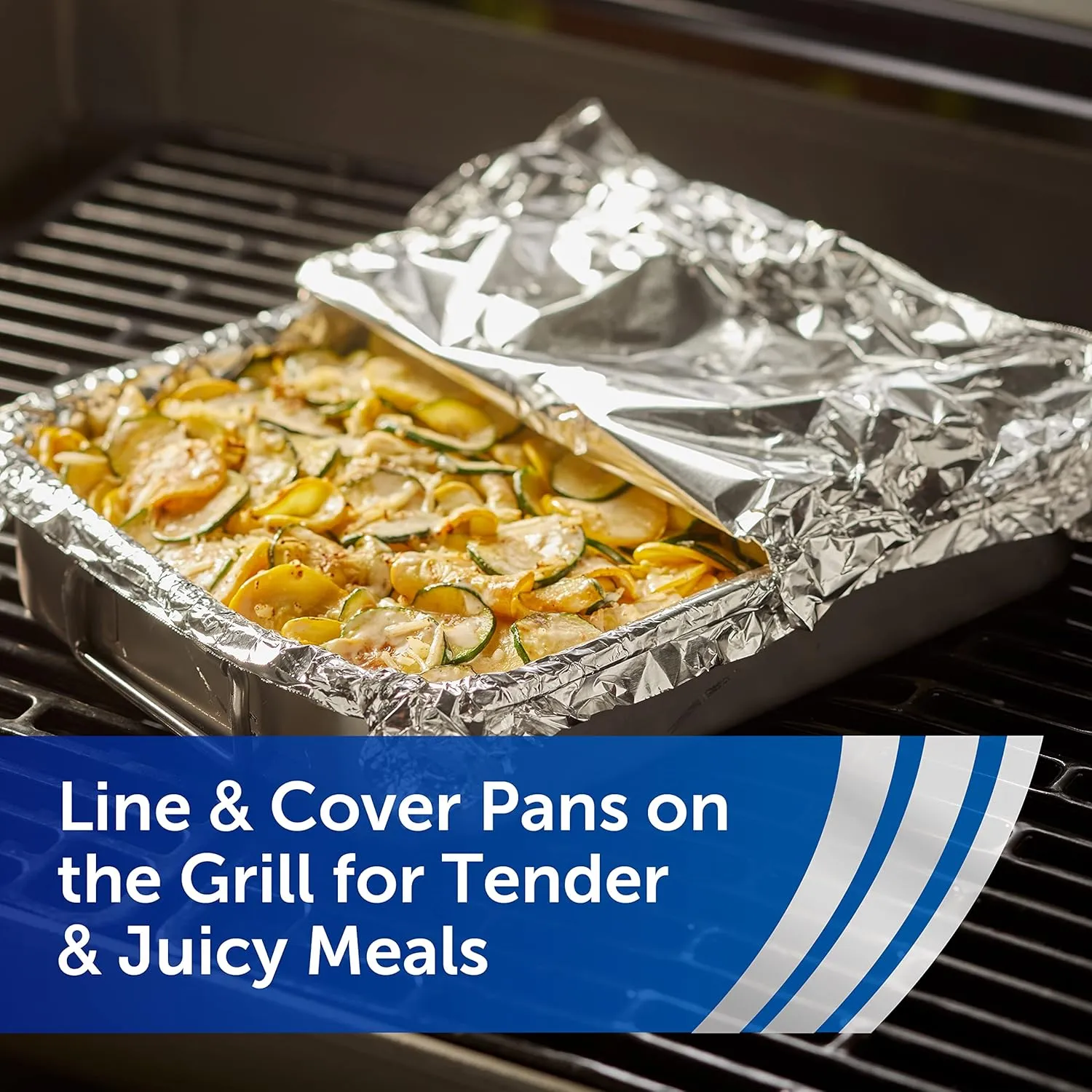 Reynolds Wrap Everyday Strength Aluminum Foil Roll, Freezer Safe and Grill Safe, Great for Foil Packets and Home Cooking, 12 Inches Wide, 200 Total Sq. Ft.