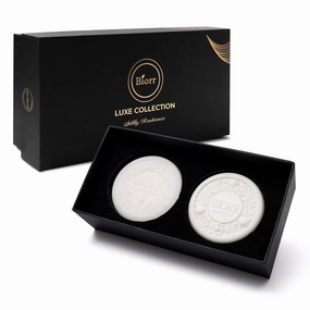 Rice Water Shampoo & Conditioner Bar Set - Nourishing Duo with Hydrolyzed Rice Protein - Vegan, pH-Balanced for All Hair Types - Strengthens & Repairs - Plastic-Free