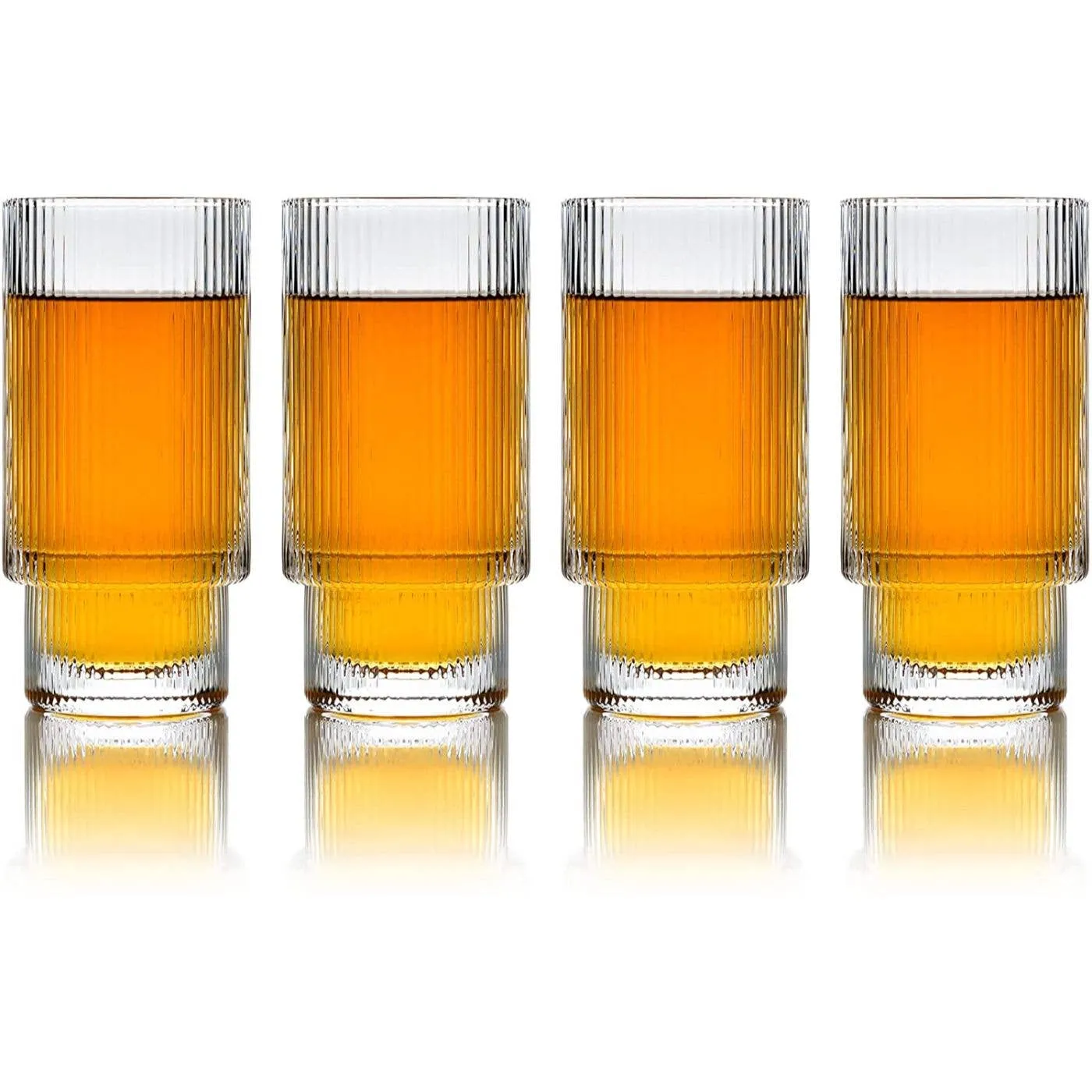 Ripple Drinking Glasses (Set of 4)