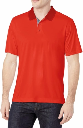 Robert Graham Ace Short-Sleeve Knit Shirt, Pull-on Polo for Men