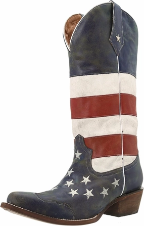 Roper Women's American Flag