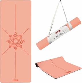 RORU Concept Sun & PRO Series Yoga Mat Thick Non Slip Large and Wide 72 x 27 inch & 68 x 24 inch Yoga Mat Non Slip, Workout Exercise Mat for Pilates, for Women and Men