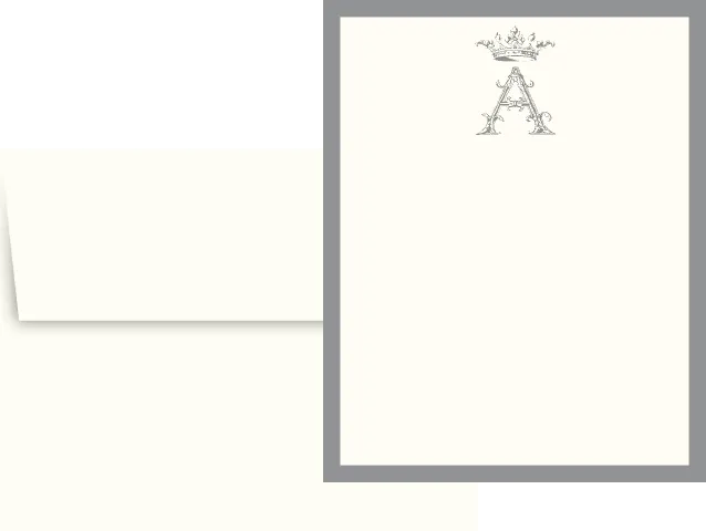 Royal Alphabet Greeting Card