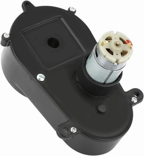 RS390 Gear Box Electric Motor Steering Gearbox with Low Noise, for Children Car Kids Toy (5600Rpm 12V)