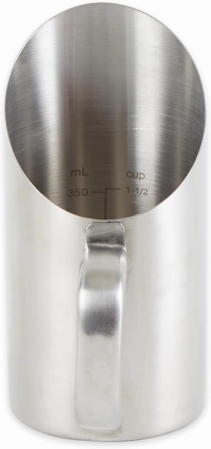 RSVP International Endurance Kitchen Collection Measuring Tools, Dishwasher Safe, Scoop & Measure, Stainless Steel