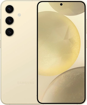 SAMSUNG Galaxy S24 Cell Phone, 256GB AI Smartphone, Unlocked Android, 50MP Camera, Fastest Processor, Long Battery Life, US Version, 2024, Amber Yellow