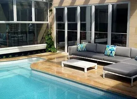 Sandstone Honed Bullnose Teak 500x400x30mm