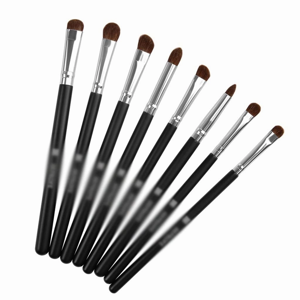 Set Of 8 Makeup Brushes Beauty Tools Eye Shadow Brush Set 8 Smoky Makeup Brushes