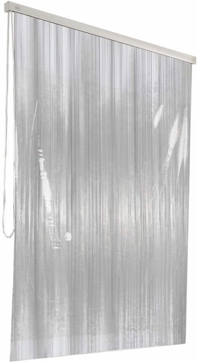 Shower Roller Blind 50.4 X 94.5in [128 X 240cm] (Milky) - Blind Only, Requires Cartridge
