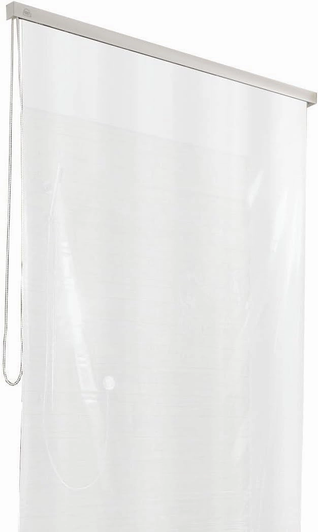 Shower Roller Blind 50.4 X 94.5in [128 X 240cm] (White) - Blind Only, Requires Cartridge