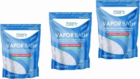 Shower Vapor epsiom Salt, Eucalyptus and Essential Oils, Soothing Formula, Non Medicated (3pk)