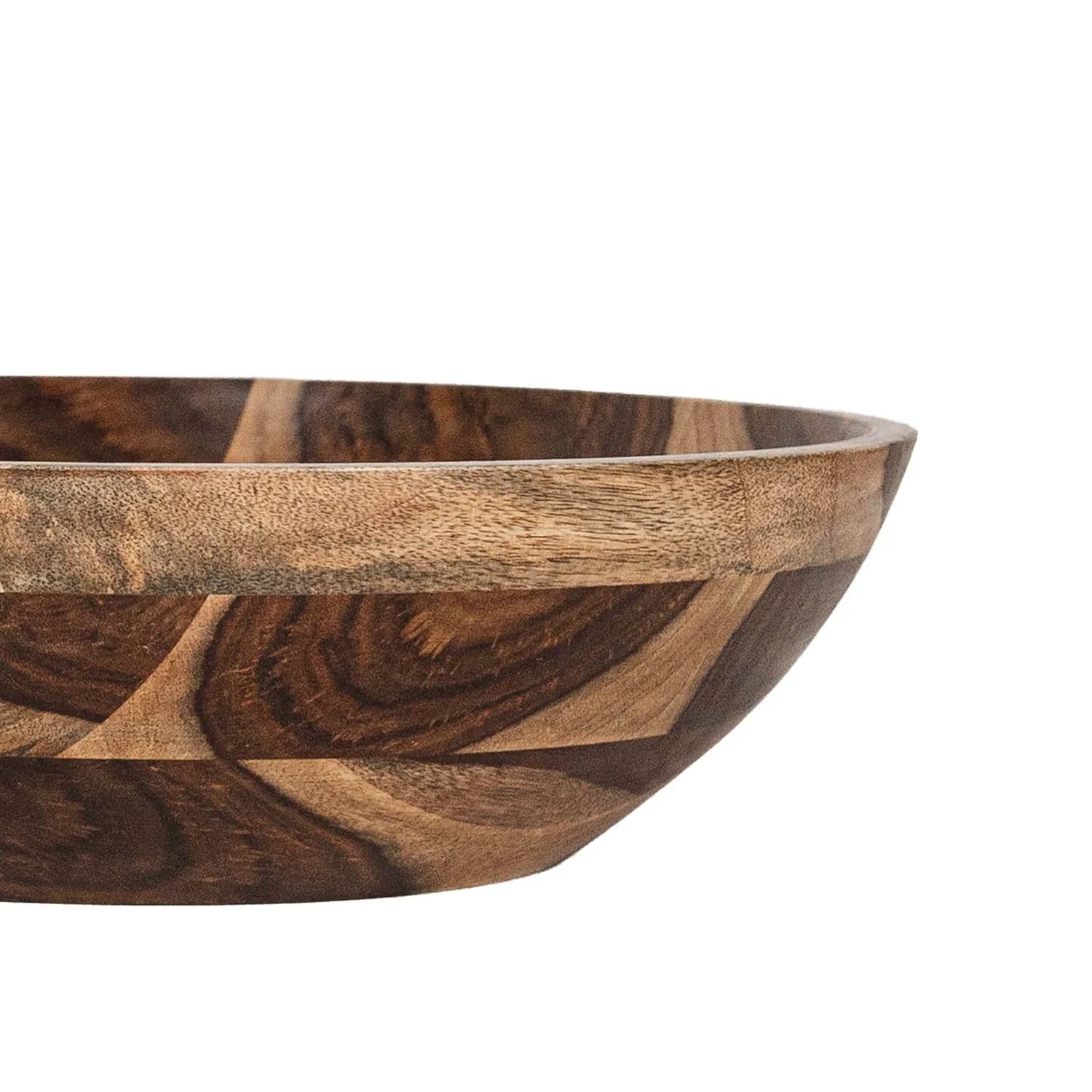 SILAS SHEESHAM WOOD SERVING BOWLS, SET OF 2 (MIN 1)