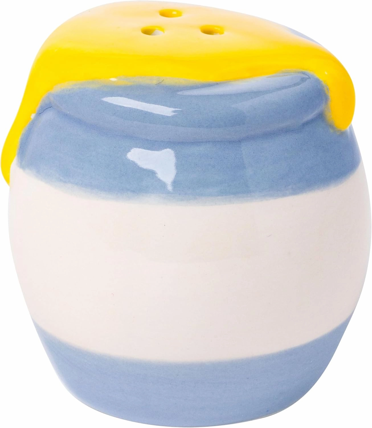 Silver Buffalo Disney Winnie the Pooh 3D Ceramic Salt and Pepper Shaker Set, 5.5” L x 2.75” W x 4” H