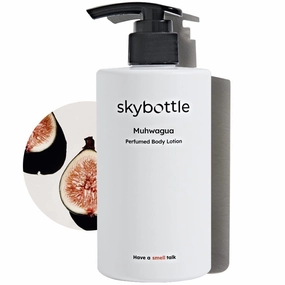 skybottle Perfumed Body Lotion with Pump, Fast Absorbing, Korean Skin Care, Figfruit, Woody Scented Lotion for Women & Men, Girls Valentine Gift, 10.1 Fl. Oz