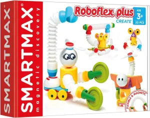 SMARTMAX - Roboflex Plus, Magnetic Discovery Play Set, 20 Pieces, 3  Years