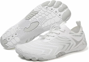 Smoneyful Hiking Footwear Barefoot Shoes Women, Breathable Non Slip, Wide Toe Water Hike, Neuropathy Grounded Comfort Wear