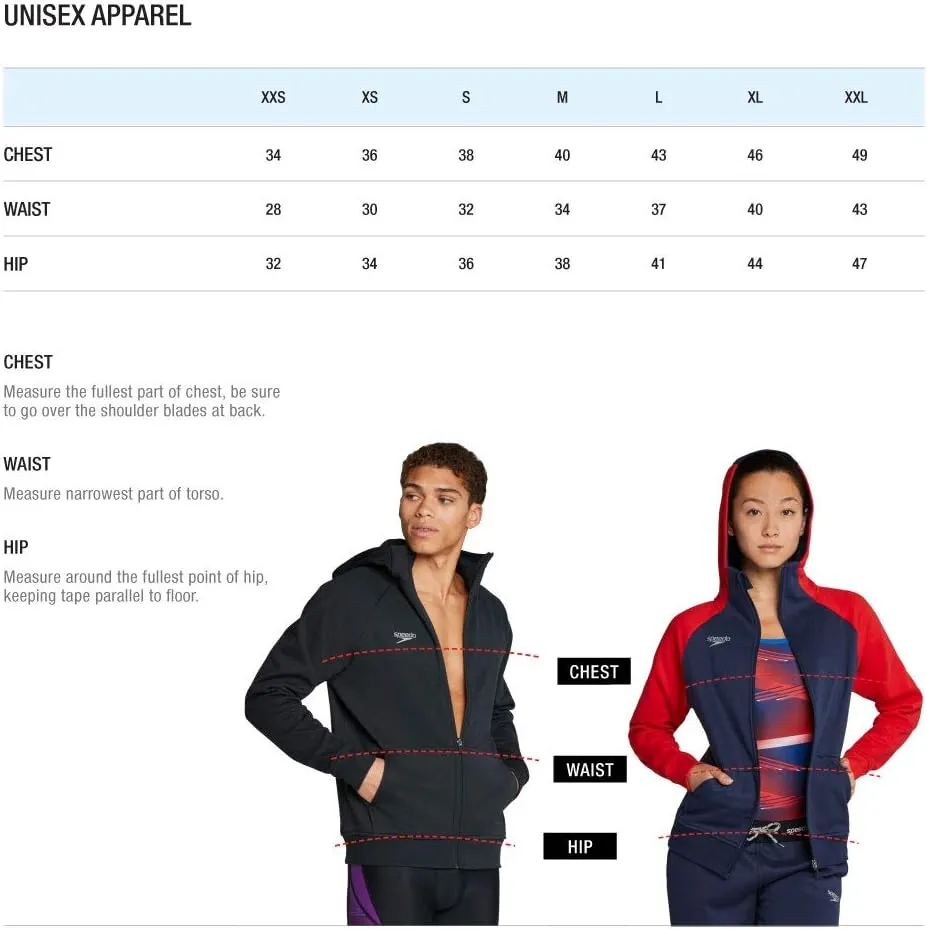 Speedo Unisex-Adult Sweatshirt Crew Neck Pull Over Team Warm Up
